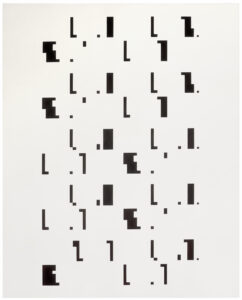Calendar, 1997, acrylic on canvas, 121.5cm x 183cm (48in x 72in)